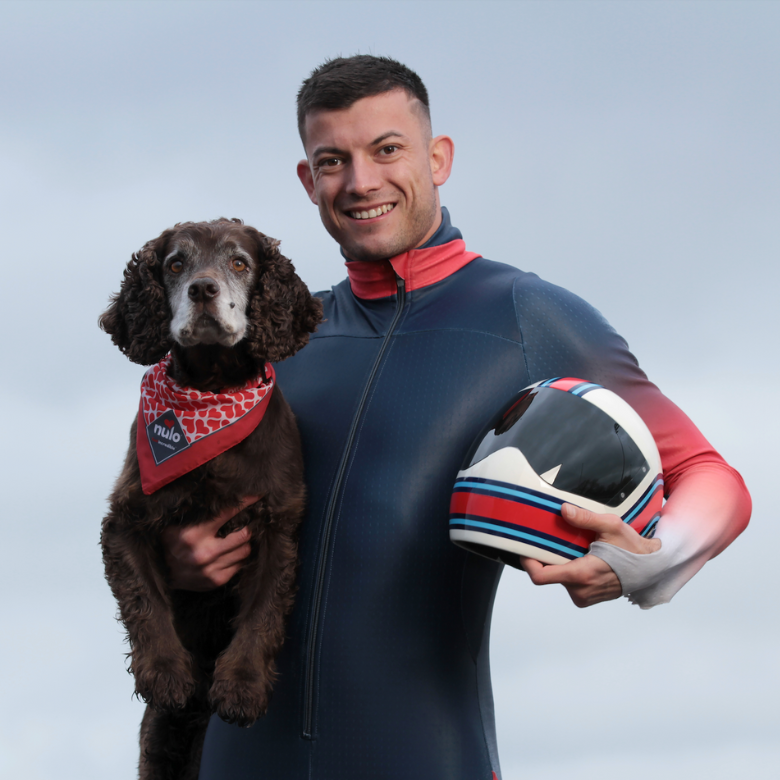 Gullvinner i skeleton Matt Weston