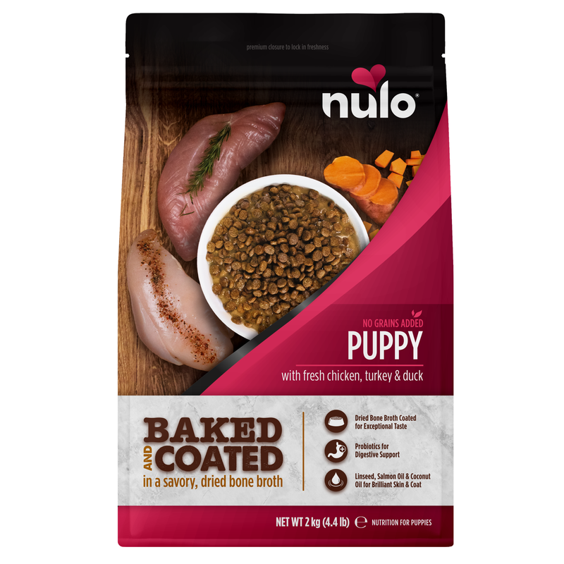 Baked & Coated valp kalkun, kylling og andekjøtt oppskrift til hunder