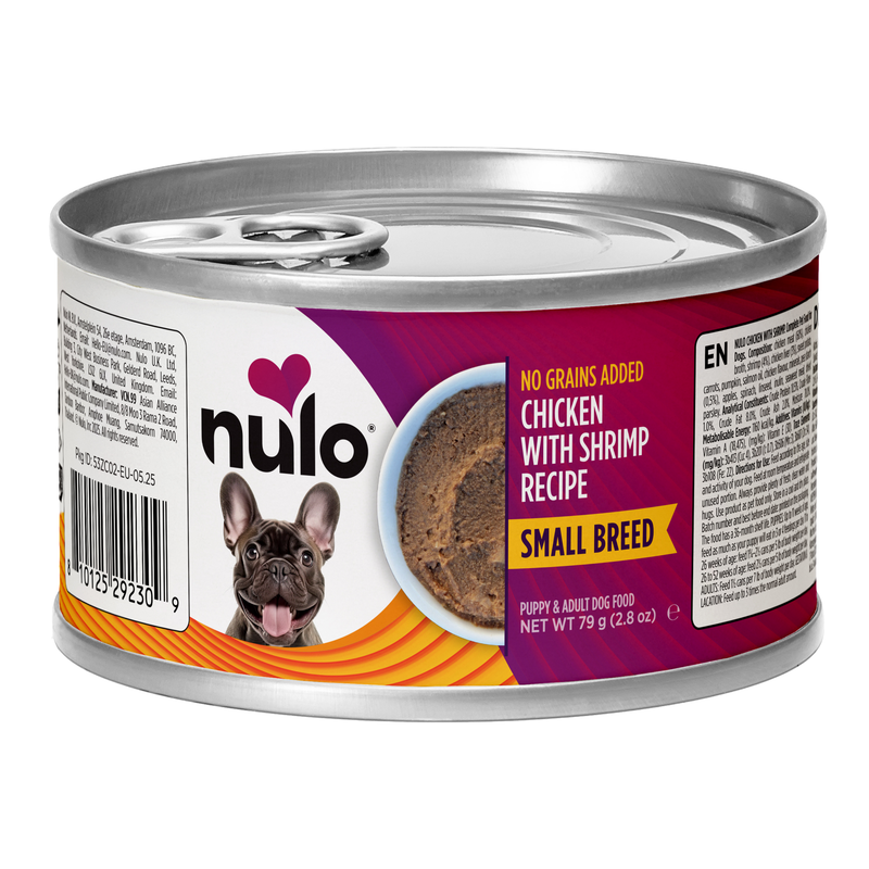 Paté kylling og reker oppskrift til små hunderaser